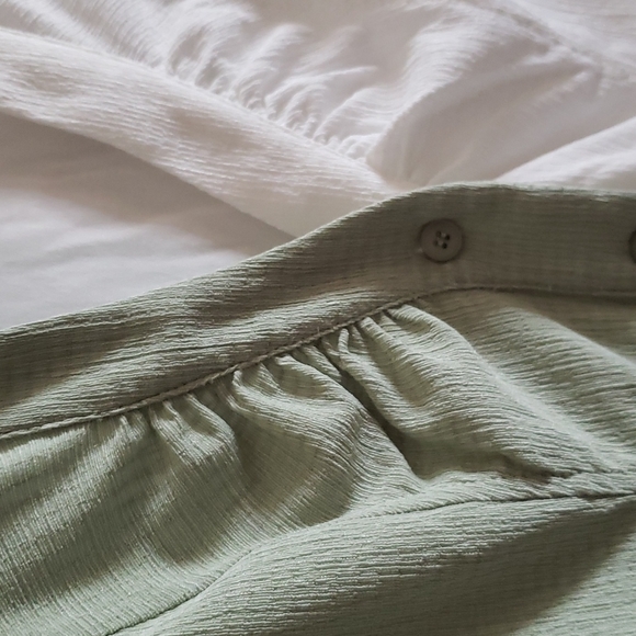 Two color button up dress - Picture 4 of 6